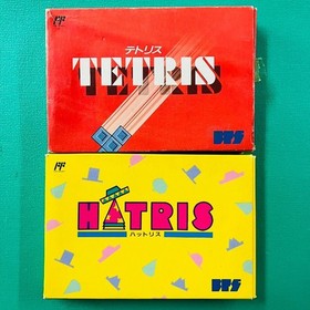 [No software] [Box, instruction manual only] Famicom Tetris HATRIS BPS FC