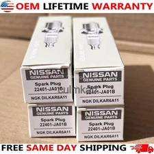 4x NGK Iridium Spark Plugs 22401-JA01B For Nissan Altima Rogue Sentra DILKAR6A11