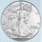 2026 $1 1-oz American Silver Eagle Brilliant Uncirculated WITH CAPSULE