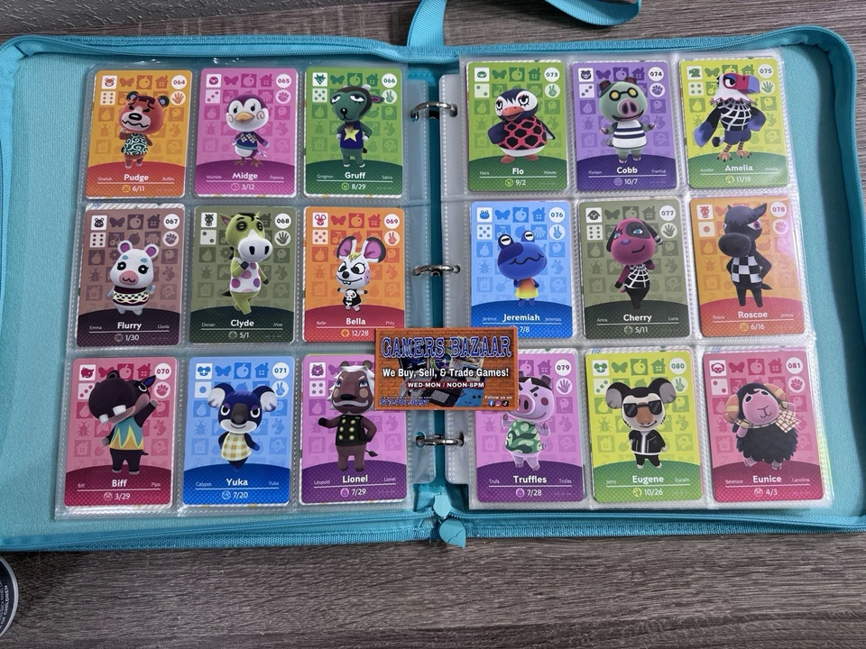 🌟🏝️ EE. UU. Nintendo Animal Crossing Series 1-5 ¡¡Juego completo de tarjetas amiibo!!️🌟 Foto 4 de 4
