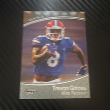 2021 SAGE Premier Draft Trevon Grimes Rookie #142 Florida Gators Football Card. rookie card picture