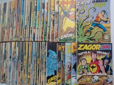Zagor 101 to 200 Complete (-2 books) Zenith Bonelli Collection BUY COMICS SHOP