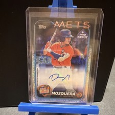 Diego Mosquera Rookie Autograph 2024 Topps Pro Debut #PD-72 /199 Mets