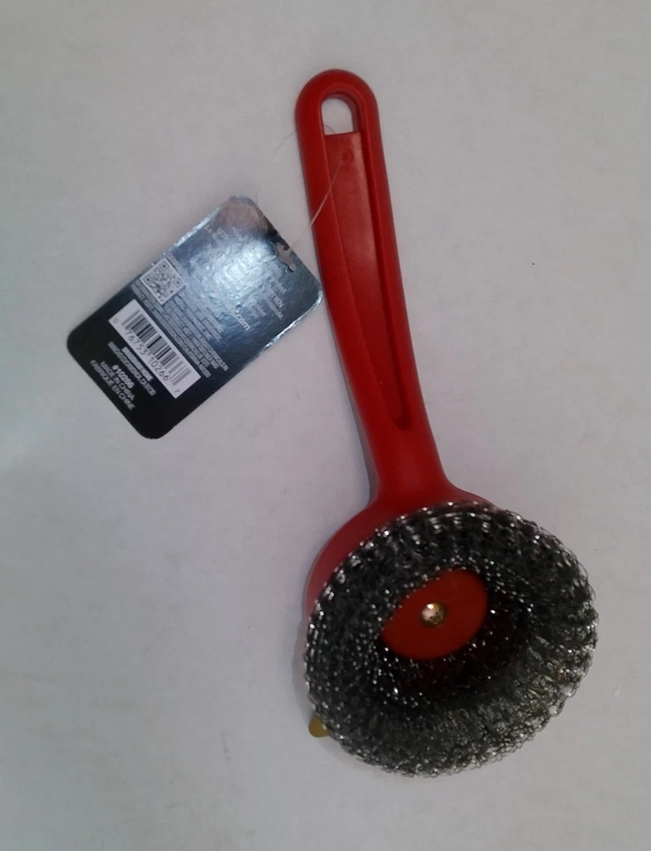 Safe Bristle-Free BBQ Grill Brush Rustproof Stainless Steel Barbecue Cleaner - Image 2 of 2