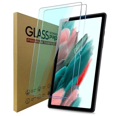 SMART-LIFE2010 2 PACK Tempered Glass For Galaxy Tab A8 X207 10.5 2022 Screen Protector Guard UK