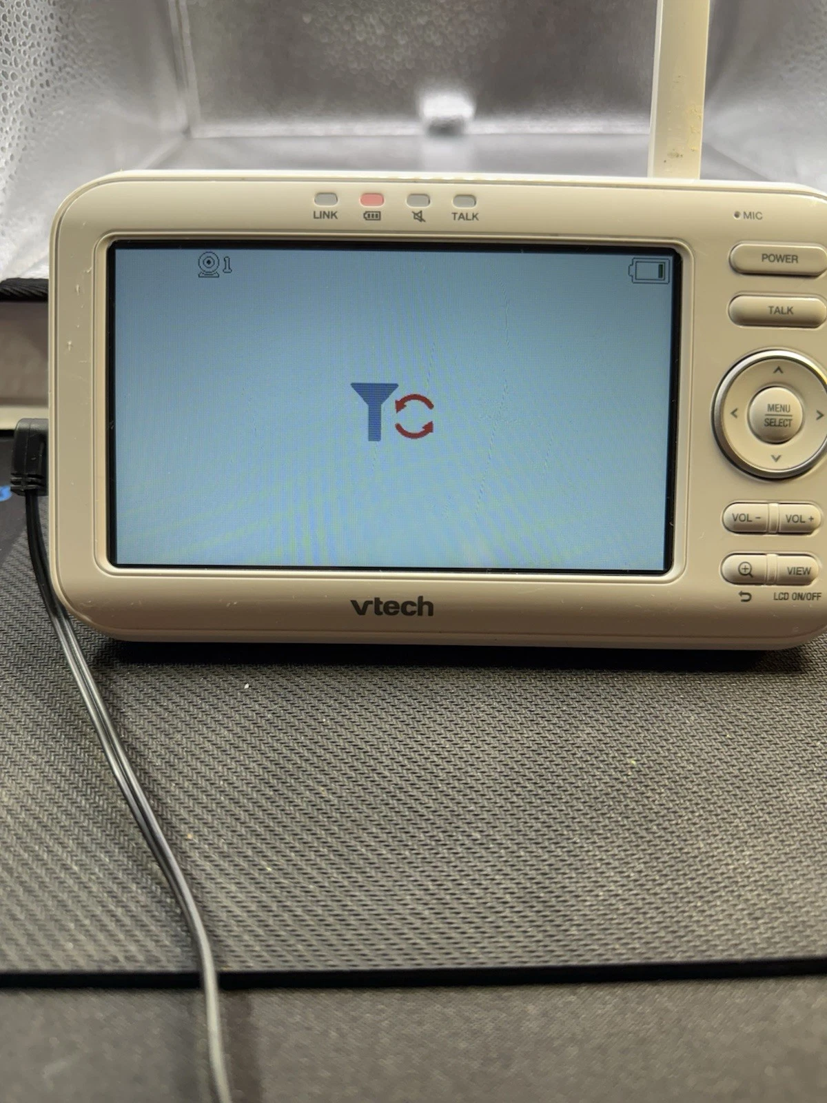 VTech White Wireless Portable Digital Video Baby Monitor No Camera