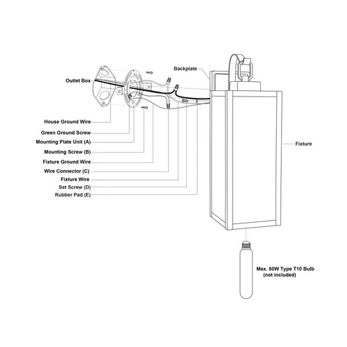 Vaxcel Lighting T0745 Clinton 18" Tall Outdoor Wall Sconce - Black - Picture 2 of 10