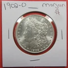1902-O $1 U.S. Morgan Silver Dollar. Uncirculated. Smooth & pretty. (126107)