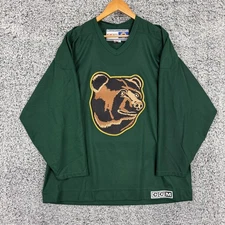 CCM Boston Bruins Jersey Adult XL Pooh Bear NHL Hockey Jordan Walsh #27 Custom
