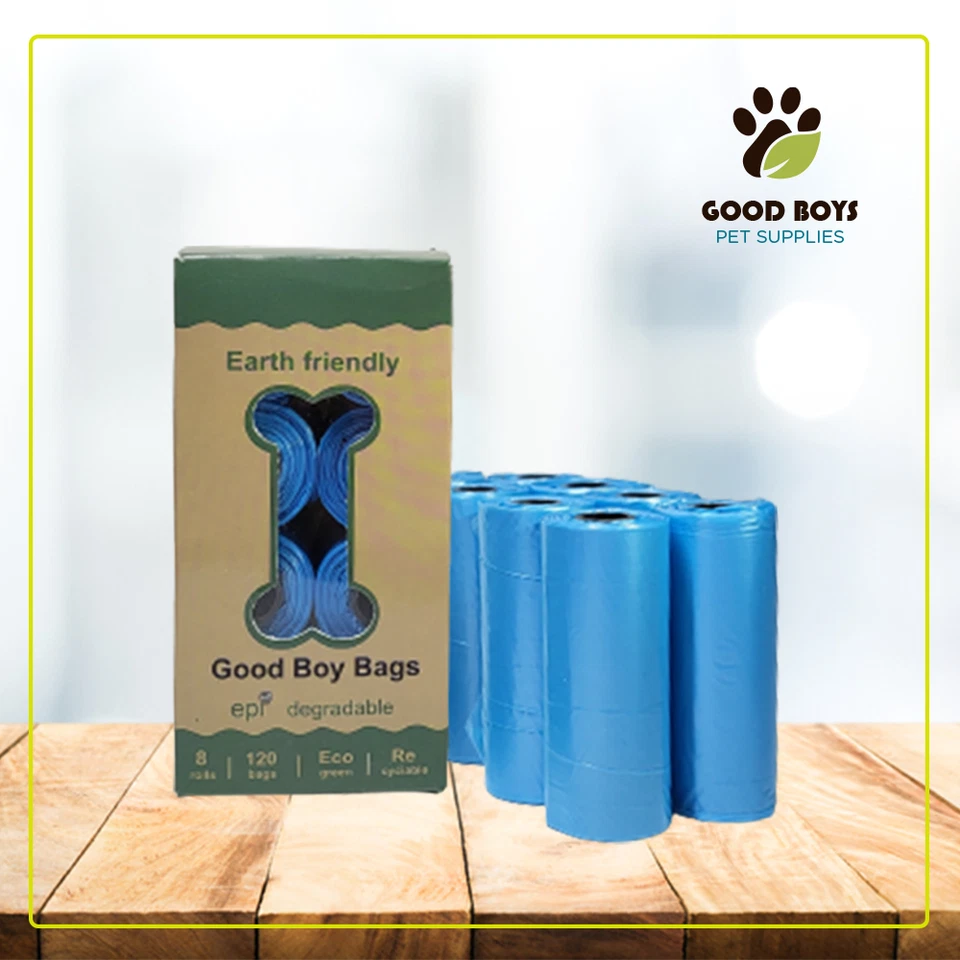 BOLSAS DE RESIDUOS PARA CACA DE PERRO 240/480/1000 unidades bolsas BIODEGRADABLES DE ALTA RESISTENCIA SIN PERFUME Foto 2 de 4