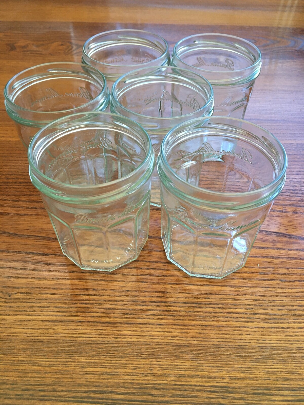 Set of 6 jars Bonne Maman twist lids 370G eBay