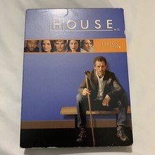 House: Season One (DVD, 2005, 3-Disc Set, Widescreen) Hugh Laurie Medical Drama