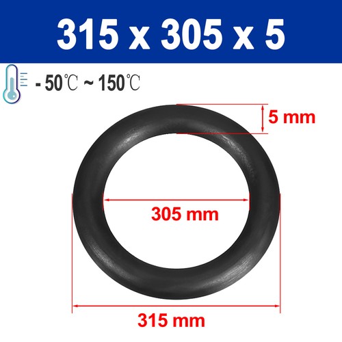 O ring O-ring interior Ø 5 - 500 mm x cord thickness 5.0 mm  sealing ring 0 ring - Picture 144 of 182