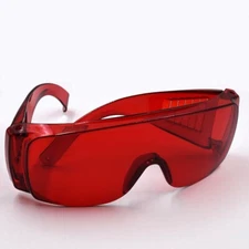 1 Pc Dental Anti-fog Glasses Safety Protective Eye Goggles Frame for Dentist Red