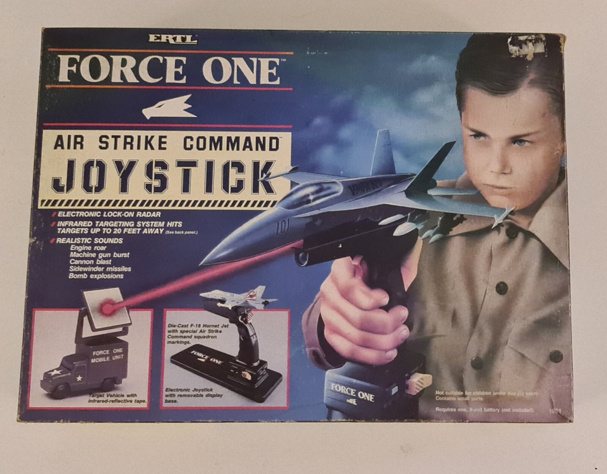 Vintage 1990 ERTL F-18 Hornet FORCE ONE AIR STRIKE COMMAND