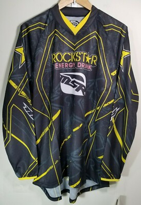 MSR RockStar Energy Drink Motorcross Jersey Shirt Men's Size