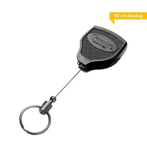KEY-BAK Schlüsselrolle Schlüssel-Jojo XXL / Super48 mit Gürtelclip, 90cm - Bild 3 von 4