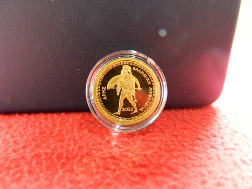 Greece, 2022, ARES, MARS, 100 euro GOLD coin, Proof - Picture 12 of 13