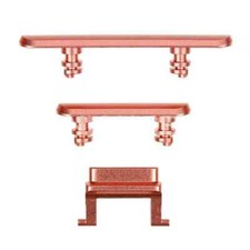 For Apple iPhone XR Replacement Button Set (Coral) HIGH Quality Part UK Stock