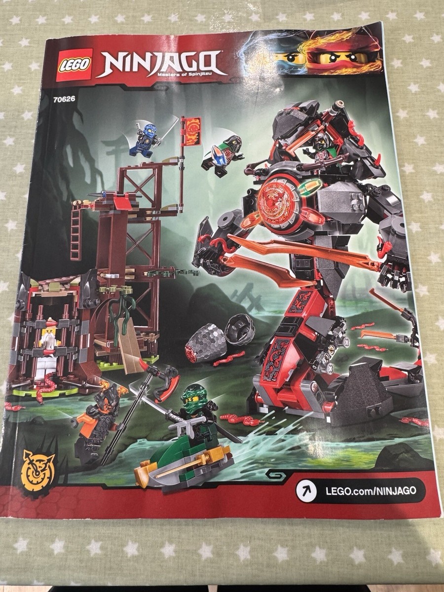 Ninjago Kai Lego 70626 Instructions Hands Time Jay Bike Bike Lego