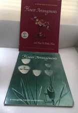 2 Vintage 1959 1966 Flower Arrangement A Margaret Harold Publication USA