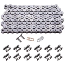 420 Standard Roller Chain for 110cc 125cc Dirt Pit Bike ATV Quad Go Kart Scooter