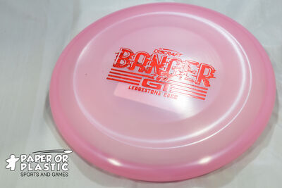 Discraft Ledgestone 2022 Z GLO BANGER-GT Disc Golf 174 G Putter Pink NEW Red