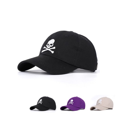 PIRATE Baseball Cap Skull \u0026 Crossbones 