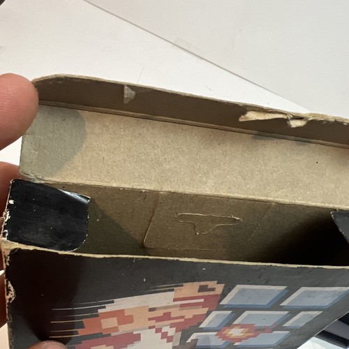 Box NES Super Mario Bros Foam hangtab Nintendo 1985 5-screw Rare - Picture 18 of 24