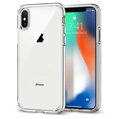 COVER CUSTODIA per PER APPLE IPHONE X XS MAX XR TRASPARENTE MORBIDA SOTTILE