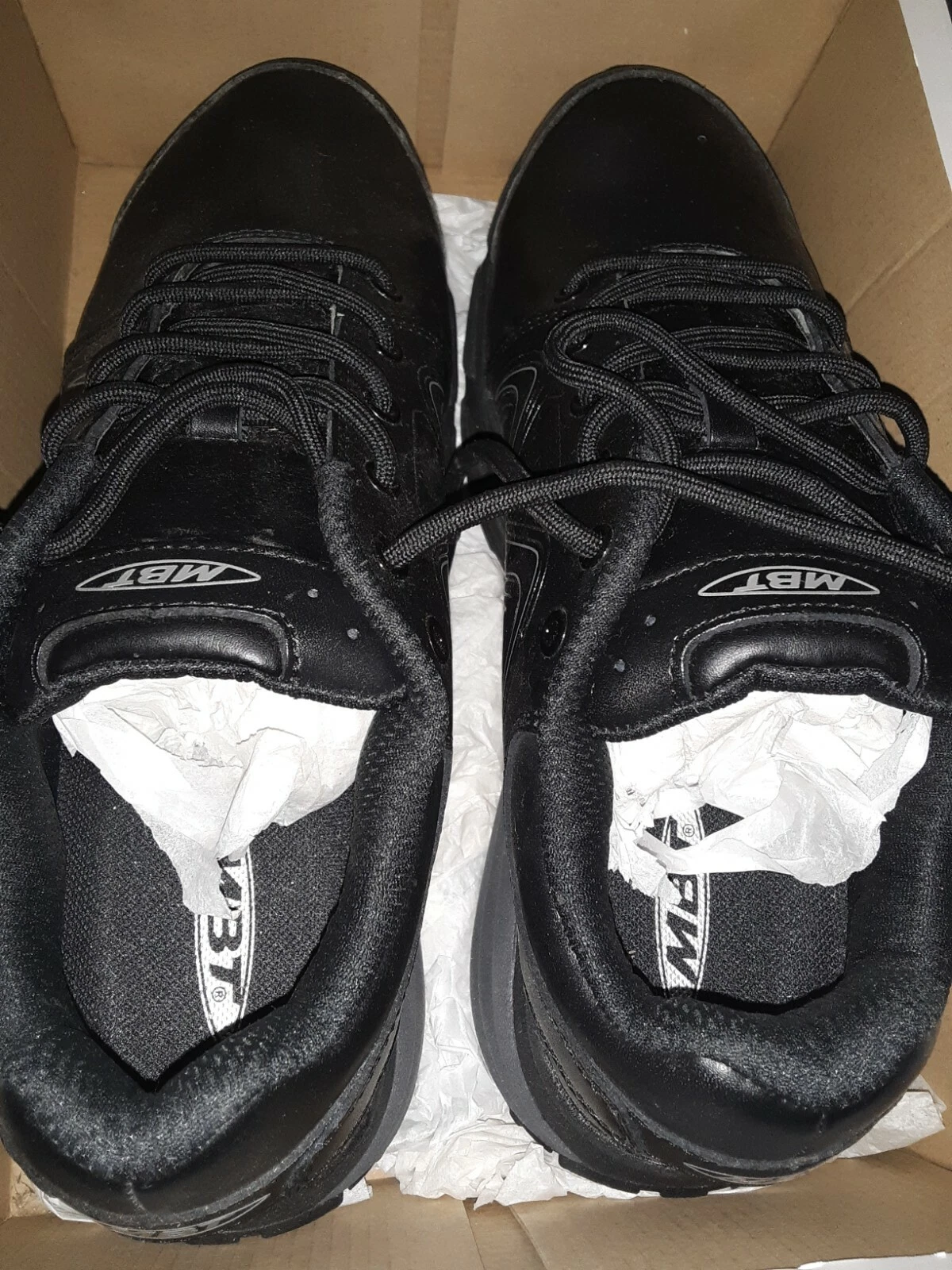 MBT Simba Trainer Scarpe da passeggio atletica da uomo 8 borsa nera 127