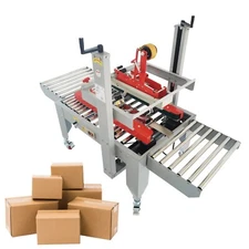 Automatic Sealers Batch Packaging Middle Box Carton Tape Sealing Machine 110V