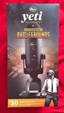 Blue Yeti Blackout Playerunknown's Battlegrounds USB Microphone - NEW SEALED