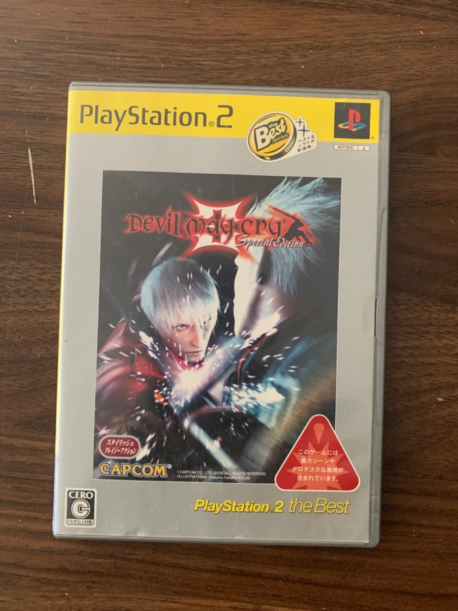 Devil May Cry - Version PS2 NTSC-J Japon – Jeu Complet Avec Boîte Et Manuel, Bon état