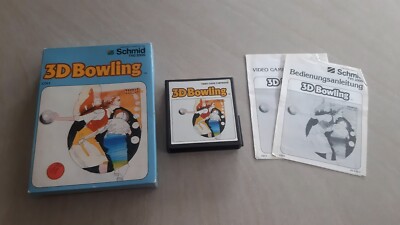 Schmid TVG 2000  HANIMEX Emerson Arcadia TVG Schmid 3 D Bowling  in OVP