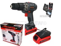 Cordless Drill 18v Li-ion Two Batteries Fast Charger Work Light 71 Pieces Cordless Drill 18v Li-ion Two Batteries Fast Charger Work Light 71 Pieces