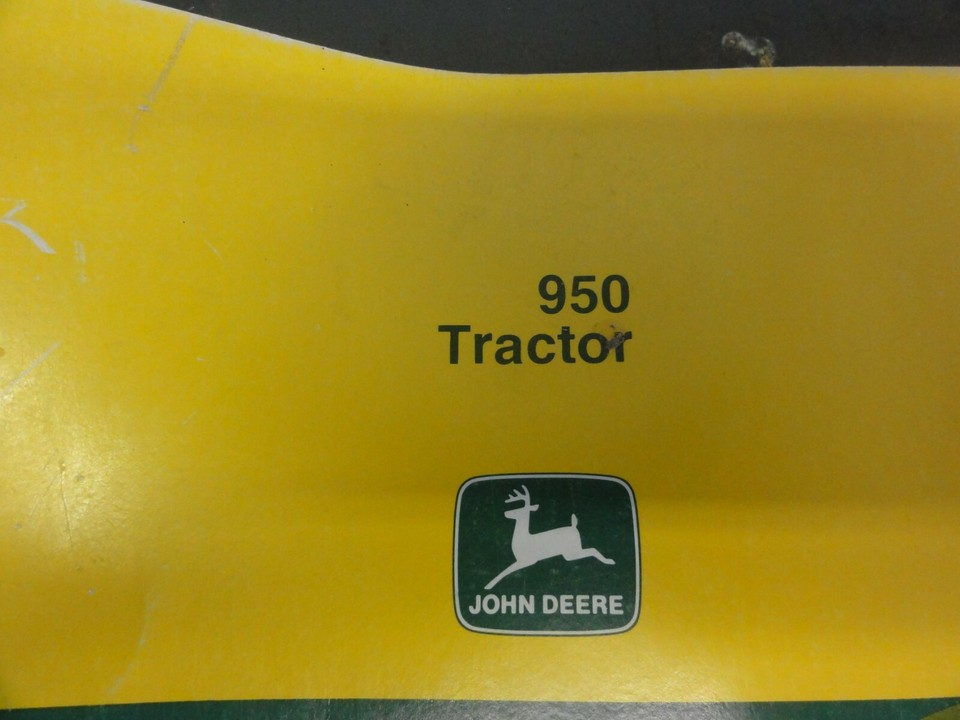 John Deere 950 Tractor Parts Catalog Manual PC1640 eBay