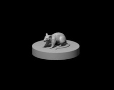 Rat 2pcs Monster Manual 28mm Scale DND D D Tabletop Mini