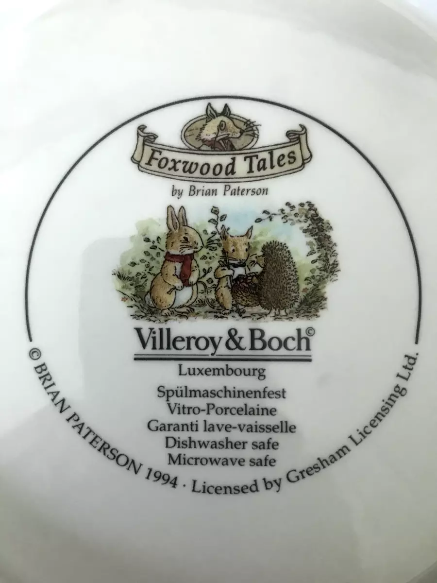 Villeroy & Boch Foxwood Tales by Brian Paterson 1997. Complete Set Mint Condtion