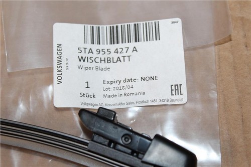 Aero Wiper Blade For Rear Lid VW Touran 2016 > 5TA955427A New Genuine Part - Picture 4 of 4