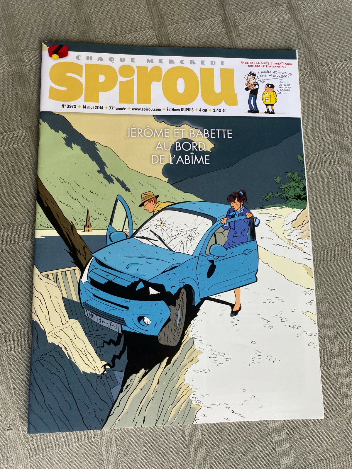 Spirou No 3970 2014 Excellent Condition Full Of CCMT Women Comics