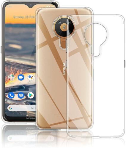 For Nokia 7.2 8.3 5.4 G20 G10 5 Case Slim Clear Silicone Shockproof Phone Cover - Picture 1 of 11
