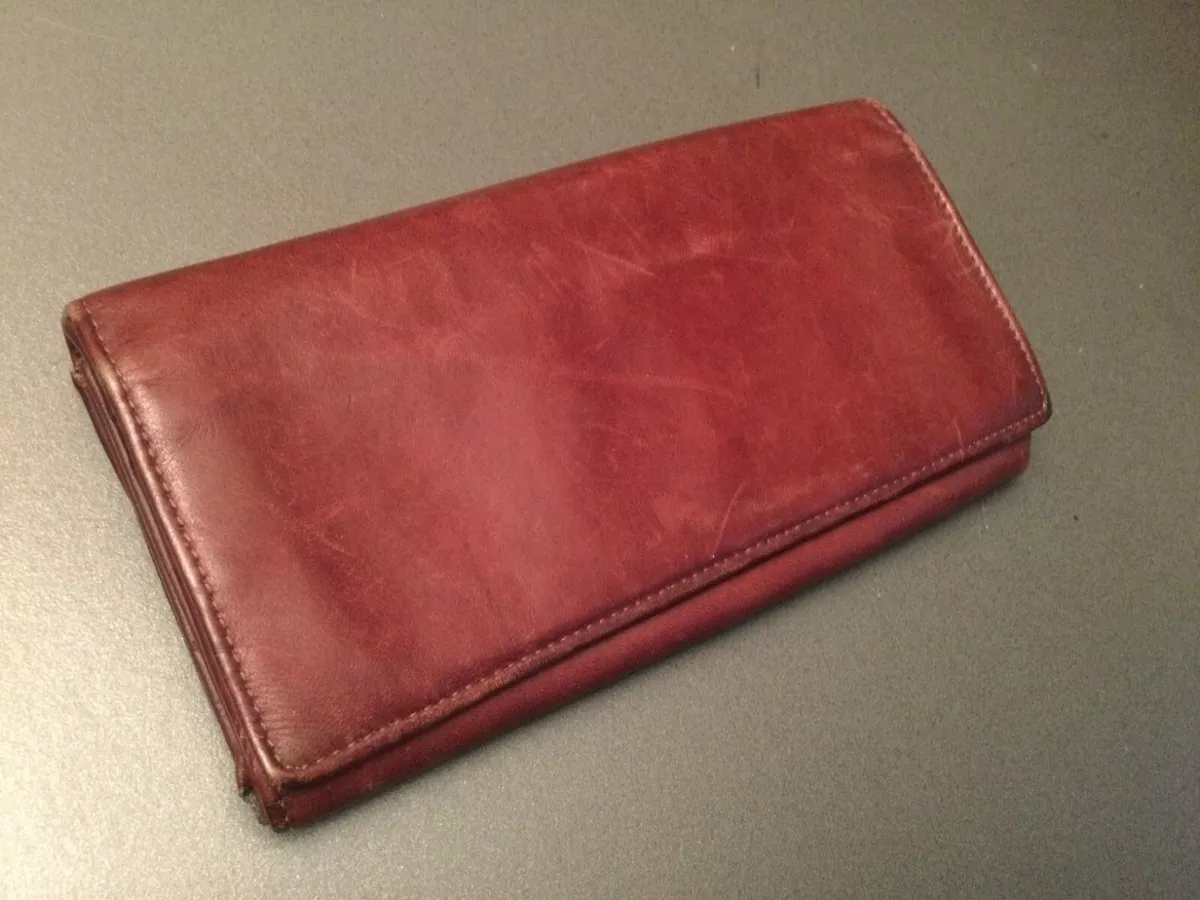 Women's wallet with checkbook outlet