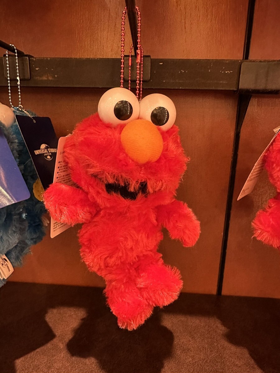 Universal Studios Japan Sesame Street Elmo Beaded Chain Plush (A2