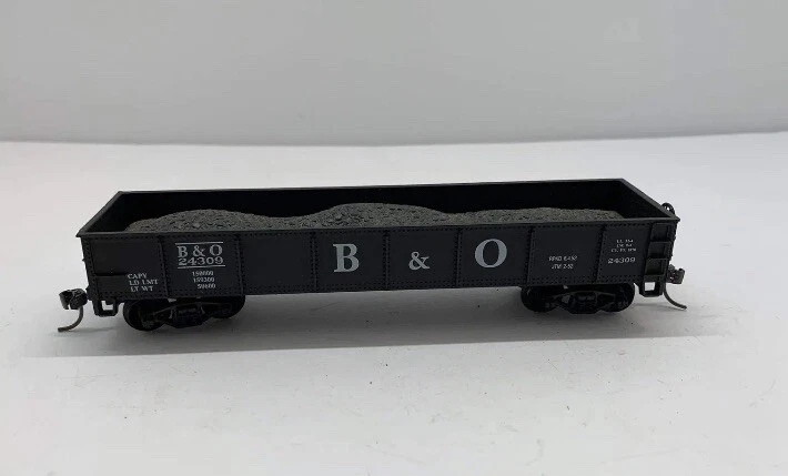HO Life-Like Gondola Car Railroad Train W/Coal Load B&O #24309 No Box. - Image 2 of 4