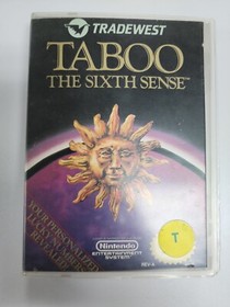 Taboo The Sixth Sense Nintendo Nes Complete