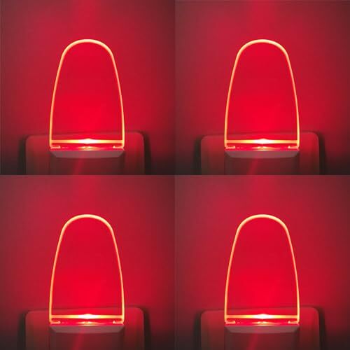 CICINY LED Night Light Plug in 4 Pack, Energy Efficient 0.5W, Dusk to Dawn - Picture 1 of 7