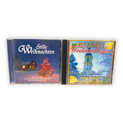 Stille Weihnachten Ein Frohes Weihnachtsfest 2 CD s in einem Paket Guter Zustand