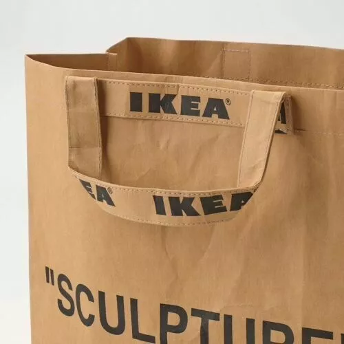 Ikea Markerad Virgil Abloh Carrier Bag Sculpture