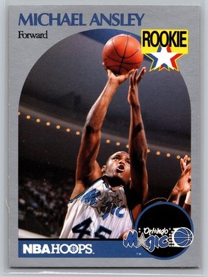 1990-91 NBA Hoops - Michael Ansley #215 (RC)